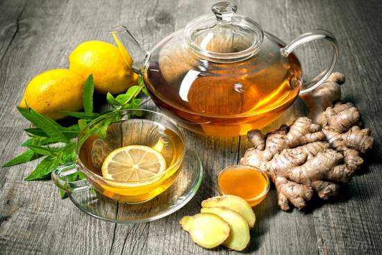 полезный чай с лимоном и медом